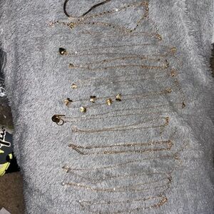 Elegant Gold-Tone Necklace Collection